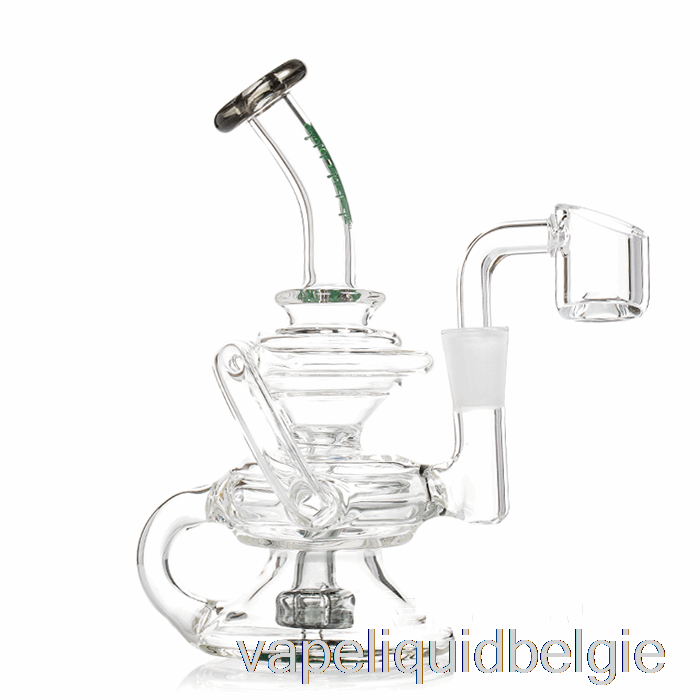 Vape België Ooze Rip Tide Mini Recycler Dab Rig Sea Star (helder / Roze)